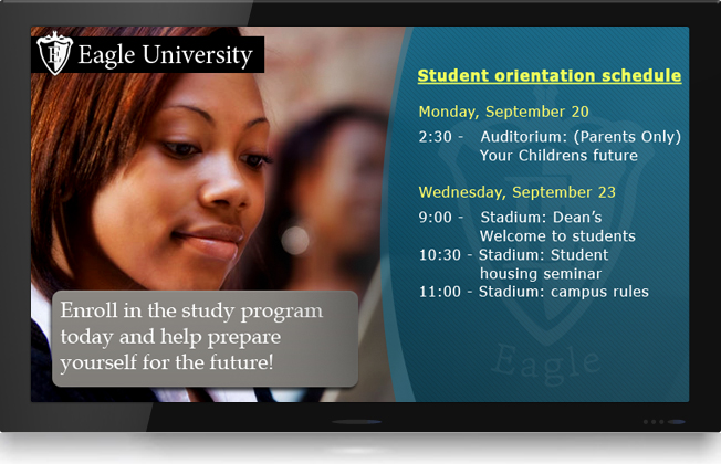 Education demo scene