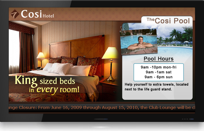 Hotels and hospitality demo scene