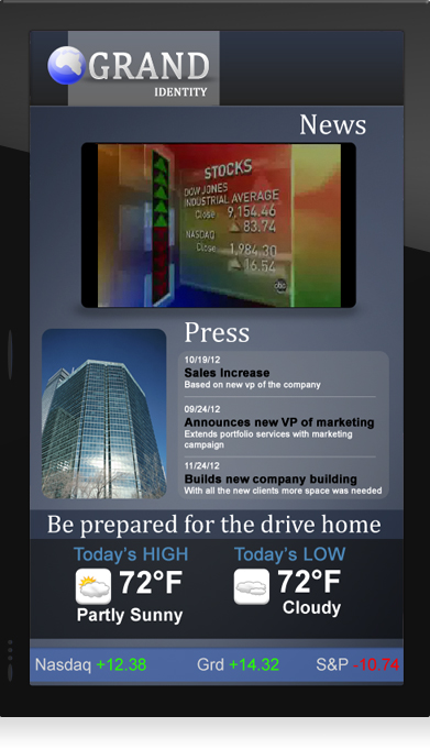 Staff communications demo scene